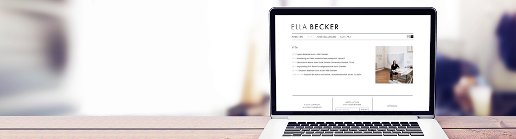 Website Ella Becker